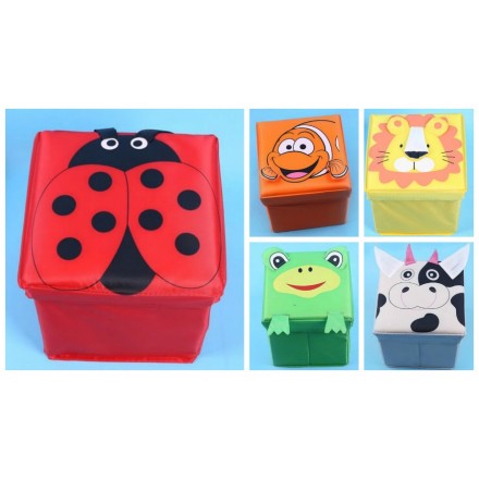Animal Cartoon Storage Box/Stool